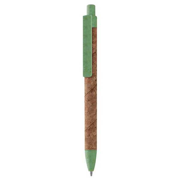 Gea sughero e paglia di frumento verde 2x13 cm Personalizzata | Prezzi Ingrosso