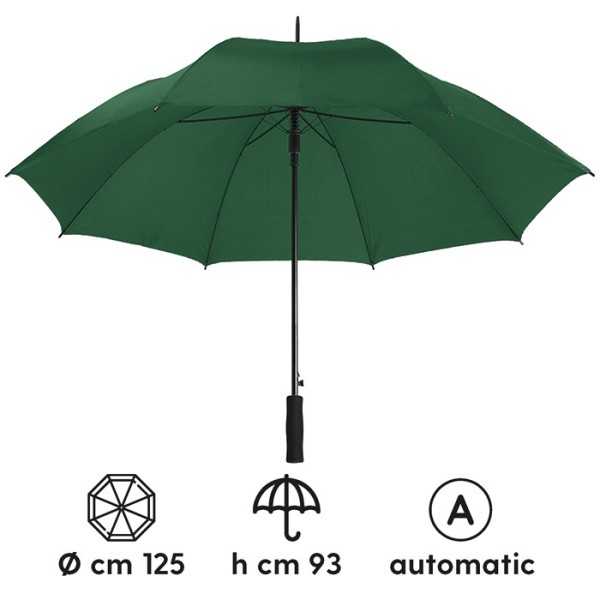 Zeus nylon taffet? 170t verde scuro ? 125xh93 fusto: ? 1,4 Personalizzato | Prezzi Ingrosso