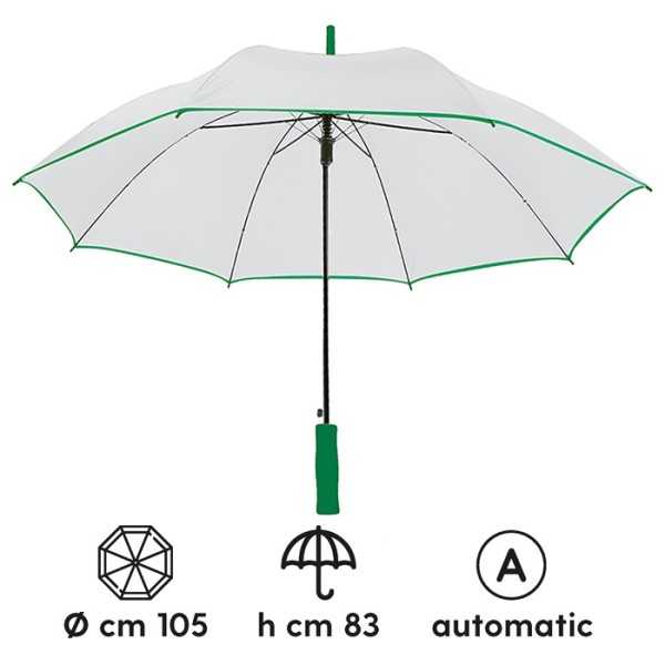 Subli Rain nylon taffet? 170t verde ? 105xh83 fusto: ? 1 Personalizzati | Prezzi Ingrosso