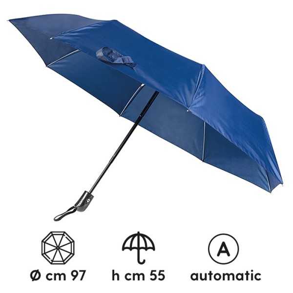 Brolly nylon taffet? 170t nero ? 97xh55 h29 (chiuso) fusto: ? 1 Personalizzato | Prezzi Ingrosso