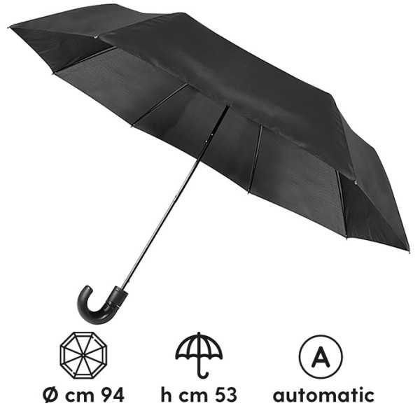 Damp poliestere pongee verde ? 94xh53 h32 (chiuso) fusto: ? 1 Personalizzato | Prezzi Ingrosso