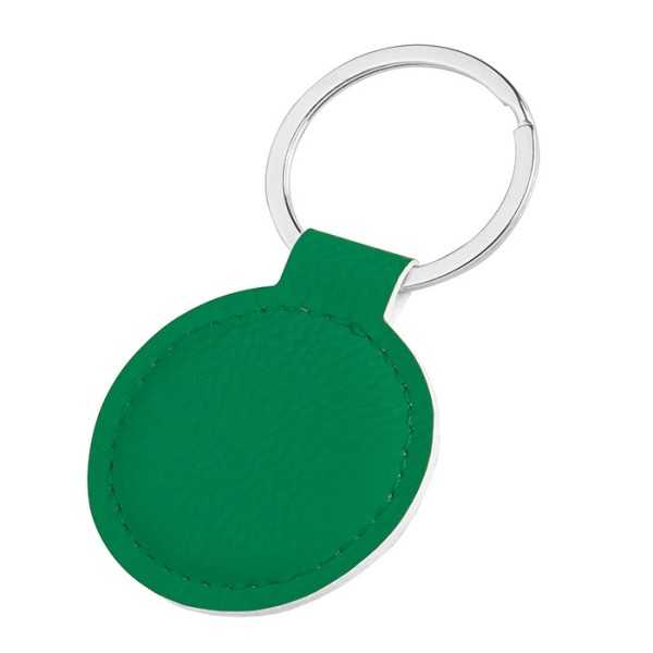 Mondo ecopelle e metallo verde 5x8 cm Personalizzato | Prezzi Ingrosso