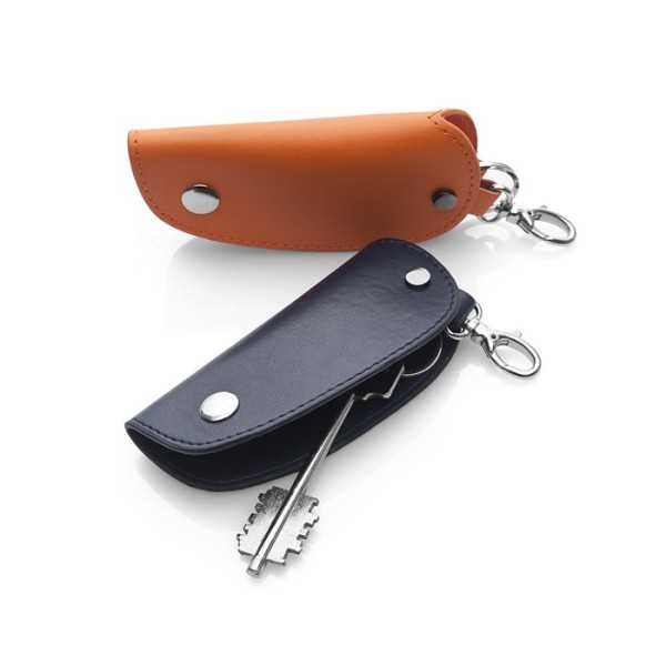 Janus ecopelle arancio 5x5 cm Personalizzato | Prezzi Ingrosso