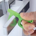 Toucher plastica antibatterica verde lime 4x7 cm Personalizzato | Prezzi Ingrosso