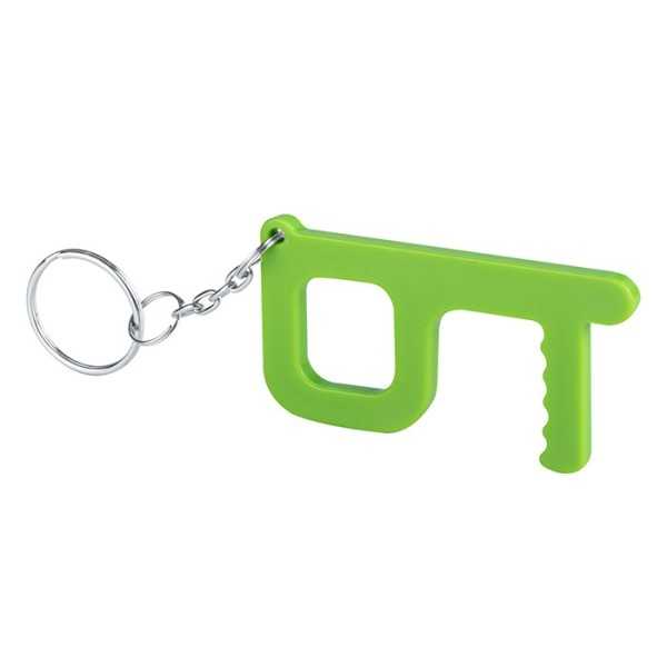 Toucher plastica antibatterica verde lime 4x7 cm Personalizzato | Prezzi Ingrosso