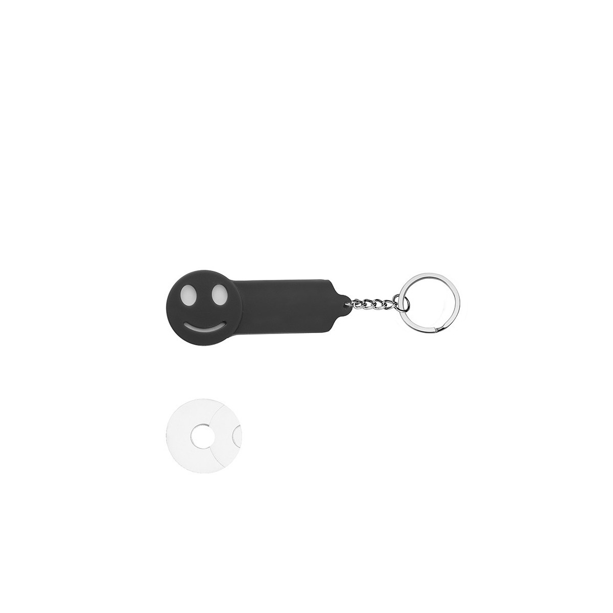 Smile plastica e metallo verde 5x2 cm Personalizzate | Prezzi Ingrosso