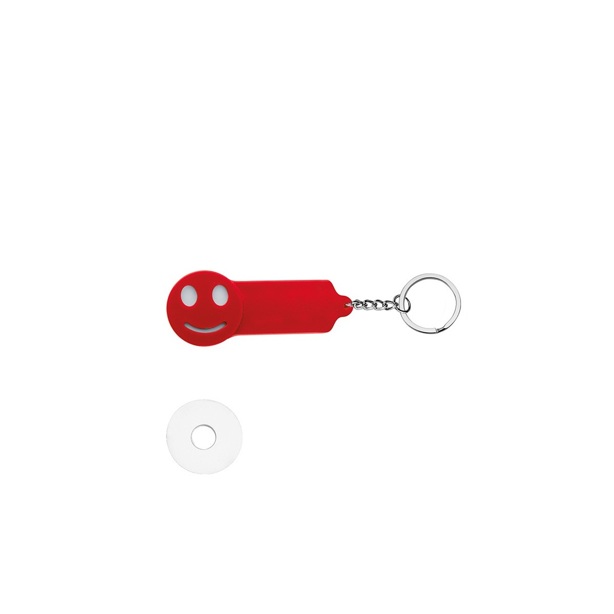 Smile plastica e metallo verde 5x2 cm Personalizzate | Prezzi Ingrosso