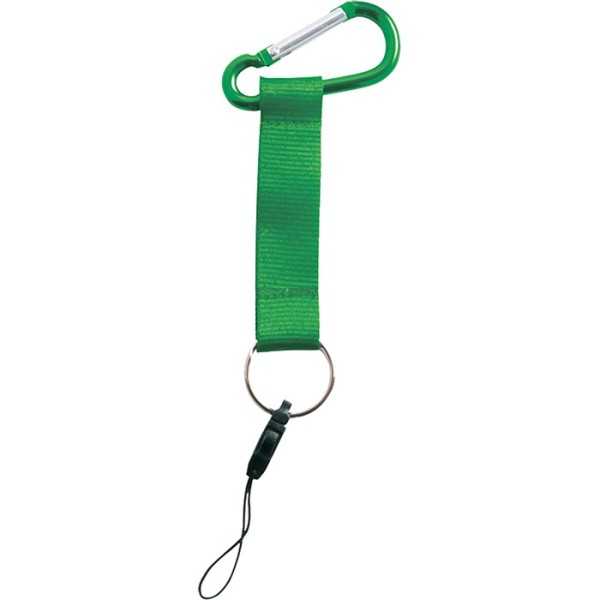 Skizzo poliestere e metallo verde 9x2 cm Personalizzato | Prezzi Ingrosso
