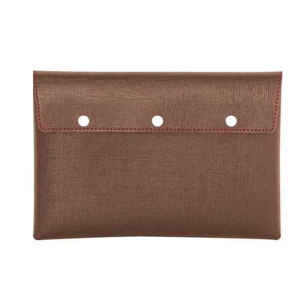 Pochette poliuretano nero rosso 24x33 cm Personalizzate | Prezzi Ingrosso