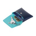 Pochette Key poliuretano rosso celeste 9x8 cm Personalizzate | Prezzi Ingrosso