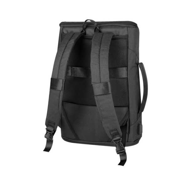 Blossom poliestere ed ecopelle nero 27x48 cm Personalizzato | Prezzi Ingrosso