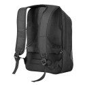 Type Studio poliestere e ecopelle nero 40x46 cm Personalizzate | Prezzi Ingrosso