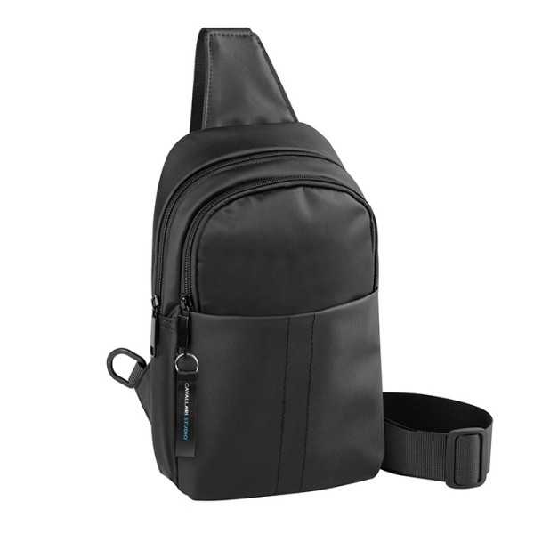 Monospalla Ocean nylon 900d nero 5x26 cm Personalizzata | Prezzi Ingrosso