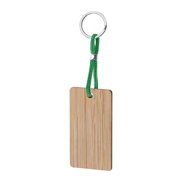 Rec legno metallo verde 5x3 cm Personalizzato | Prezzi Ingrosso