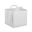 Compact Take Away carta bianca bianco 26x16 cm Personalizzato | Prezzi Ingrosso