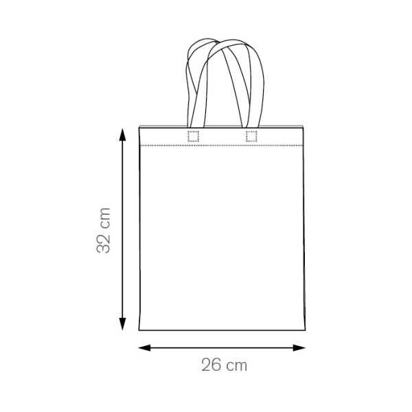 Alicia cotone ecru 26x32 cm Personalizzata | Prezzi Ingrosso