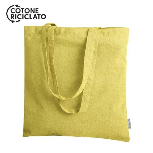 Lisa cotone riciclato colorato verde 38x42 cm Personalizzata | Prezzi Ingrosso