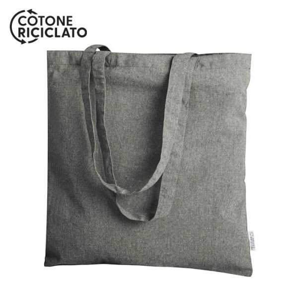 Lisa cotone riciclato colorato verde 38x42 cm Personalizzata | Prezzi Ingrosso
