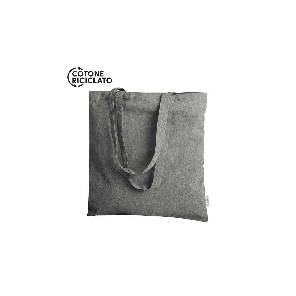 Lisa cotone riciclato colorato verde 38x42 cm Personalizzata | Prezzi Ingrosso