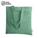 Lisa cotone riciclato colorato verde 38x42 cm Personalizzata | Prezzi Ingrosso