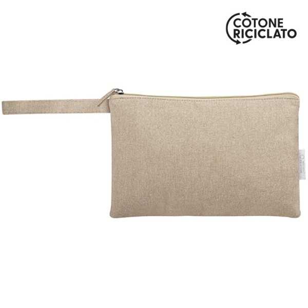 Camille cotone riciclato verde 26x17 cm Personalizzate | Prezzi Ingrosso