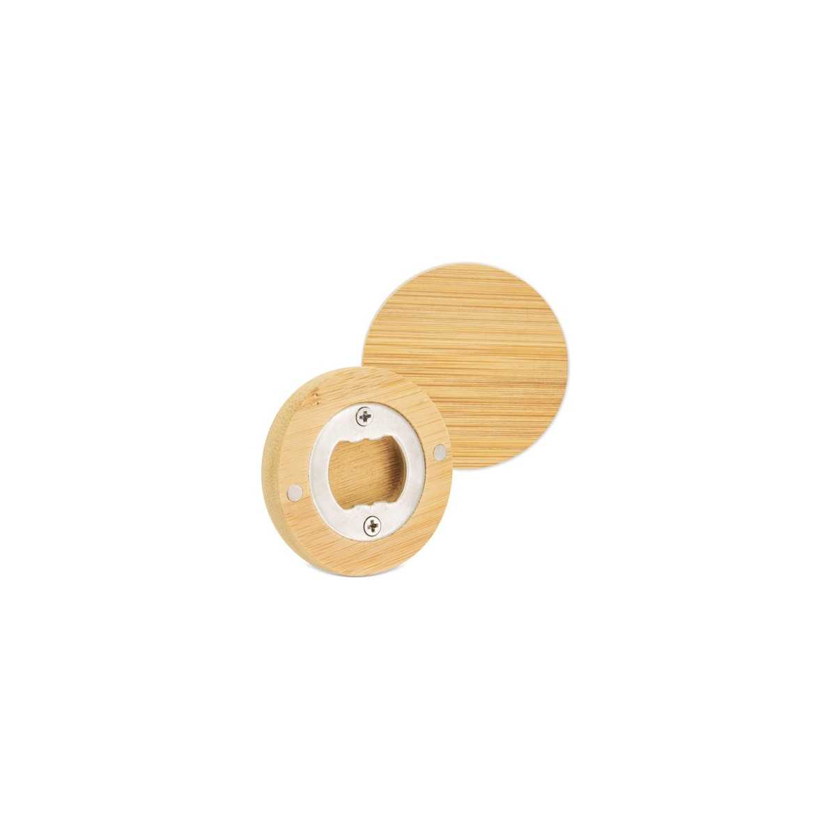 APRIBOTTIGLIE MAGNETICO IN BAMBÙ NATURALE "SKOL"