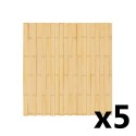 SET DI 5 SOTTOBICCHIERI BAMBÙ "CEYLAN"