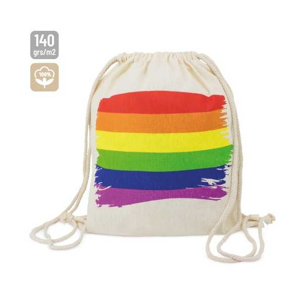 ZAINO IN COTONE "RAINBOW"