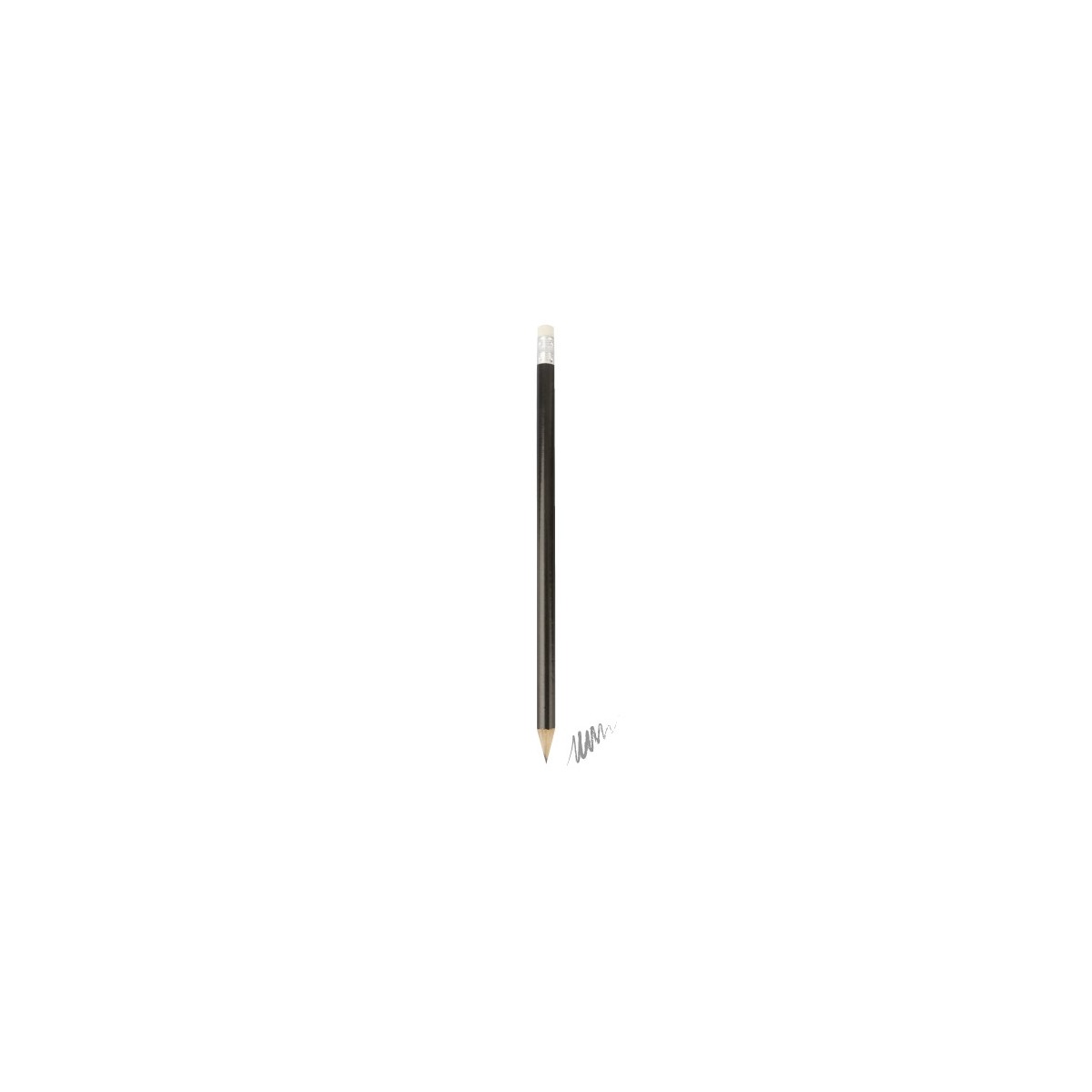 MATITA DI LEGNO CON CANCELLINO