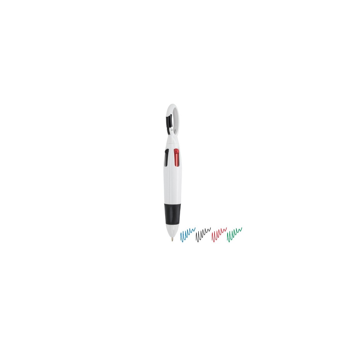 PENNA 4 COLORI + MOSCHETTONE "KLEUR"