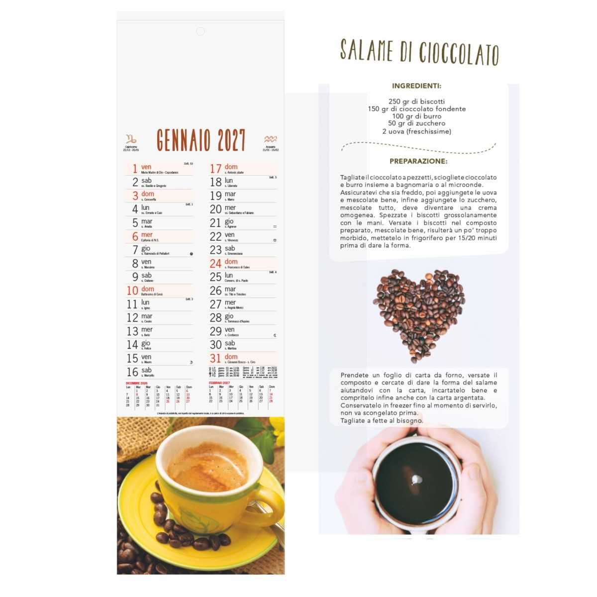 B008 - CALENDARIO CAFFE