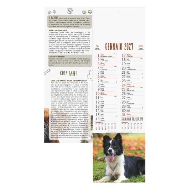 Calendario Cani e Gatti B071 Personalizzato 2027