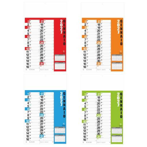 Calendario Norvegese B096 Personalizzato 2027