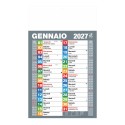 Calendario Olandese B100 Economic Multicolor Personalizzato 2027