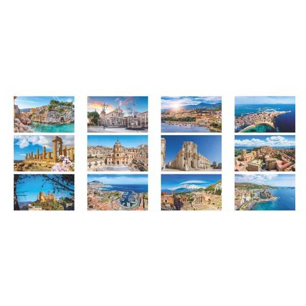 B104 SICILIA - Calendario Illustrato
