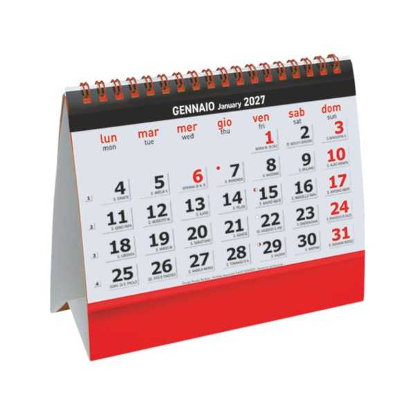 Calendario da Tavolo H010 Essential Desk Personalizzato 2027