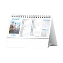 Calendario da Tavolo Paesaggi e Città H011 Personalizzato 2027