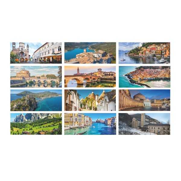 Calendario da Tavolo Paesaggi e Città H011 Personalizzato 2027