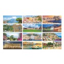 H013 CALENDARIO DA TAVOLO NAPOLI ANTICA