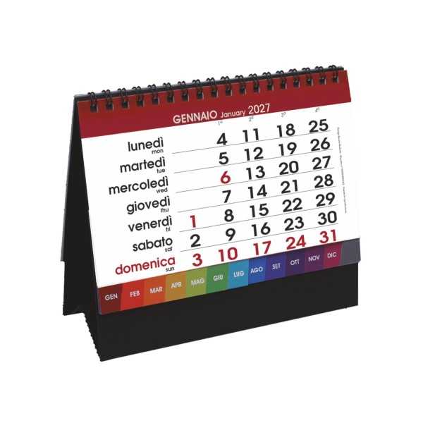 Calendario da Tavolo H025 Desk Personalizzato 2027