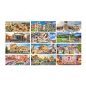 H053 ROMA - Calendario Illustrato da Tavolo