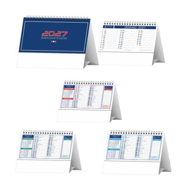 Calendario da Tavolo Personalizzato 2027 SP09 | Prezzi Ingrosso