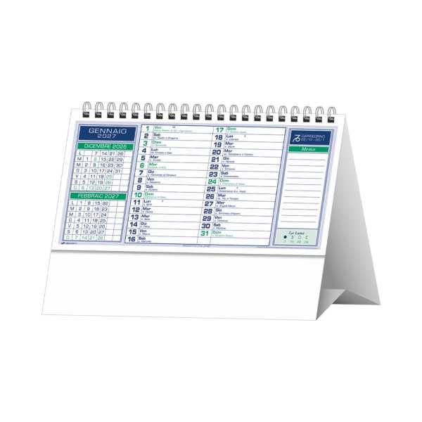 Calendario da Tavolo Personalizzato 2027 SP09 | Prezzi Ingrosso