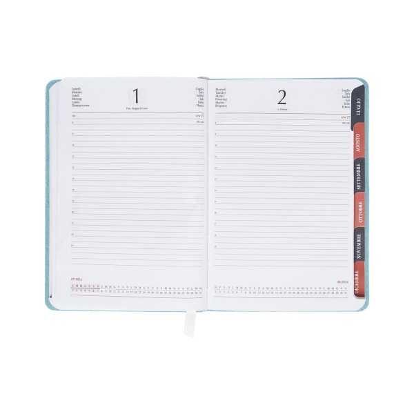 0384 FLEXI SOFT - Agenda Giornaliera Fustellata 15 x 21