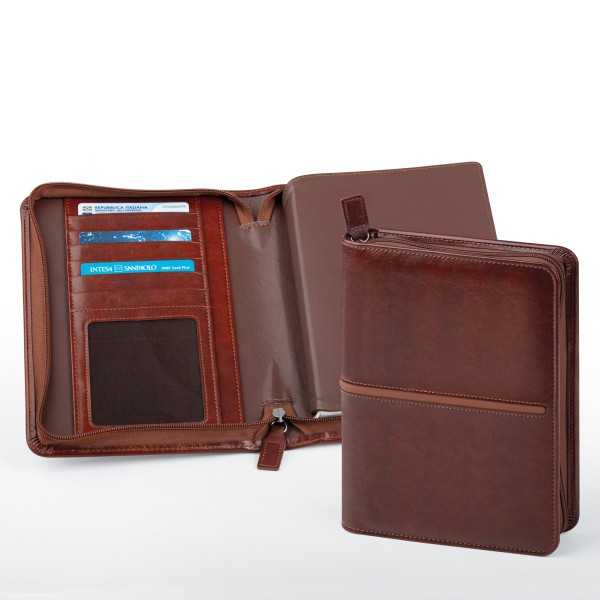 Agenda Borsello poliuretano termovirante nero 15x21 cm Personalizzata | Prezzi Ingrosso