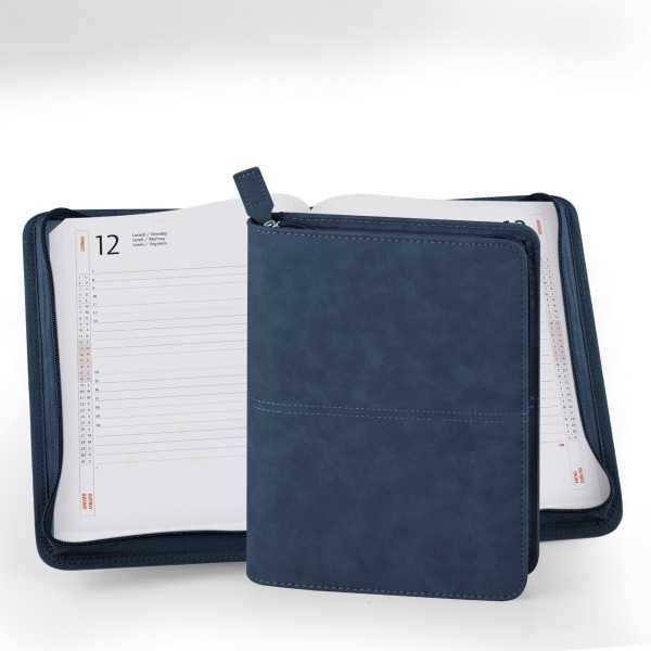 Agenda Borsello ecopelle talpa 17x24 cm Personalizzata | Prezzi Ingrosso