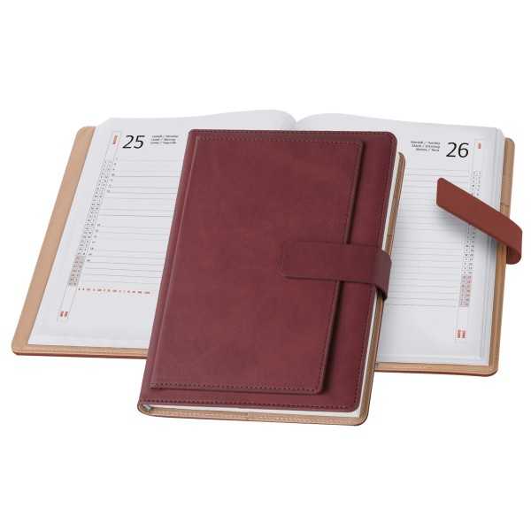 Agenda Portafoglio ecopelle nero 17x24 cm Personalizzata | Prezzi Ingrosso