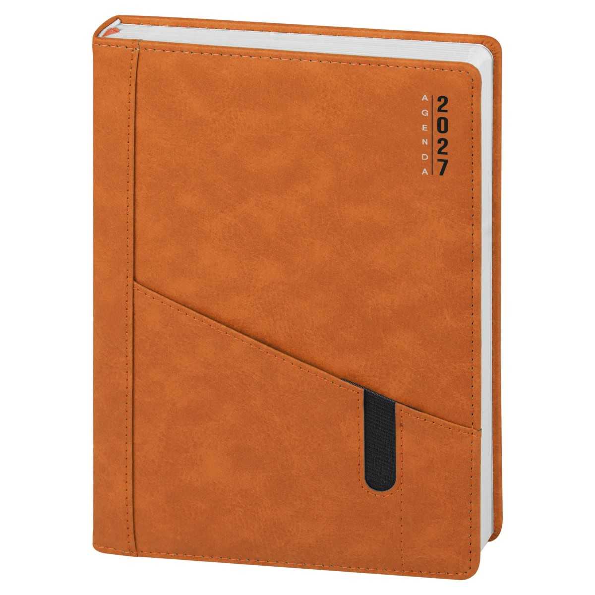 Agenda Giornaliera poliuretano verde 17x24 cm per agende PB541 Personalizzata | Prezzi Ingrosso