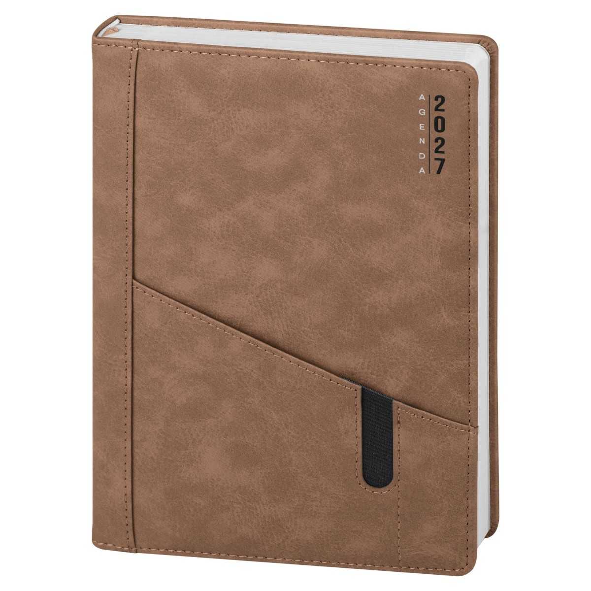 Agenda Giornaliera poliuretano verde 17x24 cm per agende PB541 Personalizzata | Prezzi Ingrosso