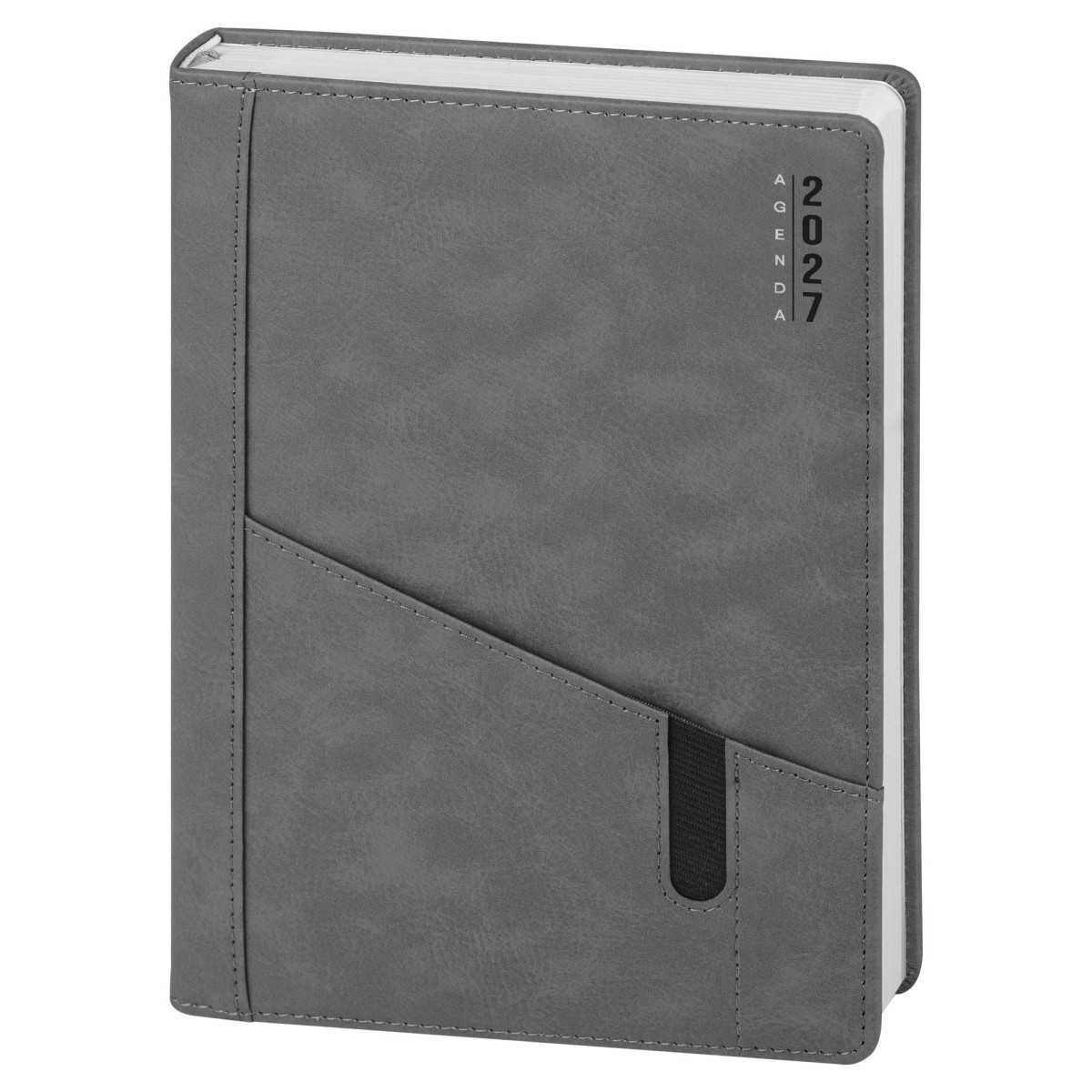 Agenda Giornaliera poliuretano verde 17x24 cm per agende PB541 Personalizzata | Prezzi Ingrosso